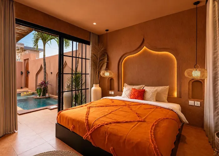 Moroccan 1br Tropical Oasis In Pererenan فيلة تْشانغو