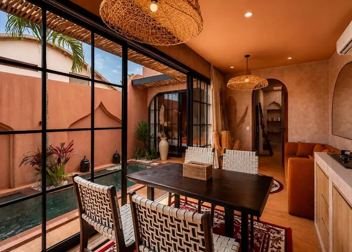 Moroccan 1br Tropical Oasis In Pererenan فيلة تْشانغو